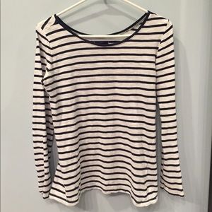 The Gap long sleeve stripe shirt